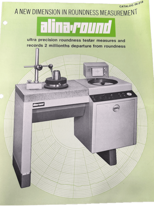 Precision Measurement Alina Catalog